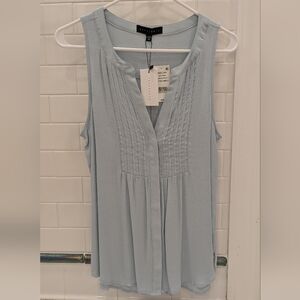 Sanctuary Light Blue Sleeveless Blouse, XS